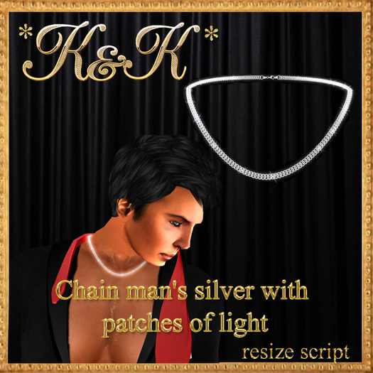 *K&K*Chain silver Male!