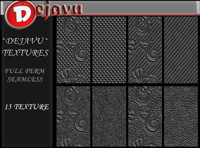 ^^Dejavu^ Full Perm  Metal Textures 01