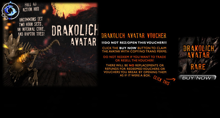 ::Static:: Drakolich Avatar VOUCHER - 34 {VAAL} RARE