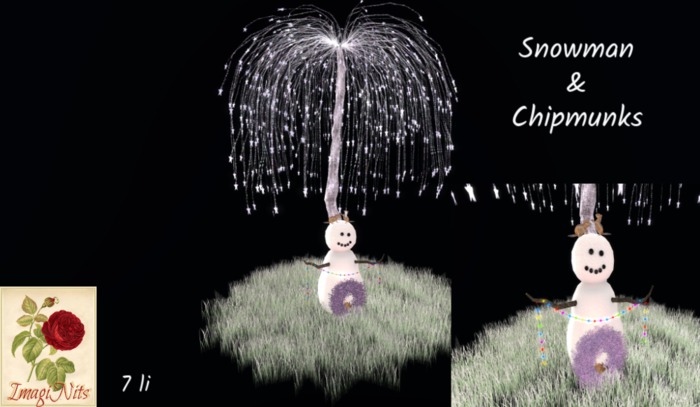 ImagiNits Snowman and Chipmunks (box)