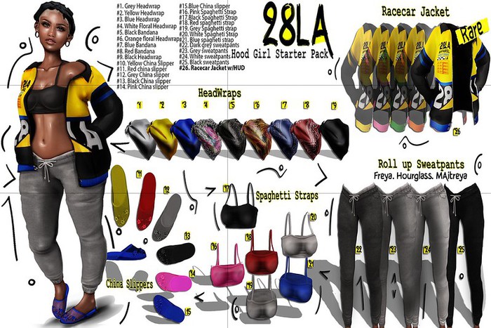 28LA. #26 Racecar Jacket RARE [Rez & Open]