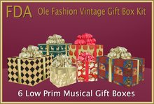 ~FDA~ Ole Fashion Vintage Gift Box Kit