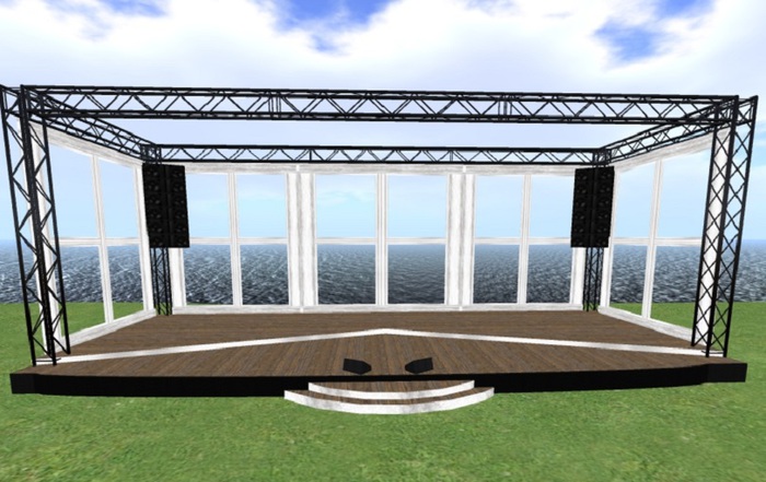 Simple Beach Mini Club Stage