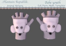 .:PR:.  Animal mittlens bby