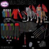 Pink Magic :Ninja Combat : Sweater  Purple