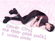 [Clover City] On the floor! pose pack