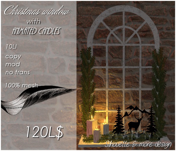 Christmas window (decoration)