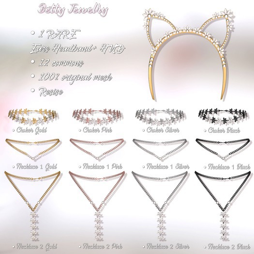 .::Nanika::. Betty Necklace 1 Gold