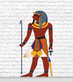 Anicent Egypt Pharaoh Wall Decal
