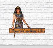  Anicent Egypt Woman Wall Decal 