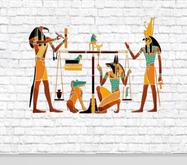  Anicent Egypt Scene Wall Decal 