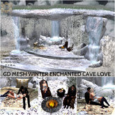 GD MESH WINTER ENCHANTED CAVE LOVE