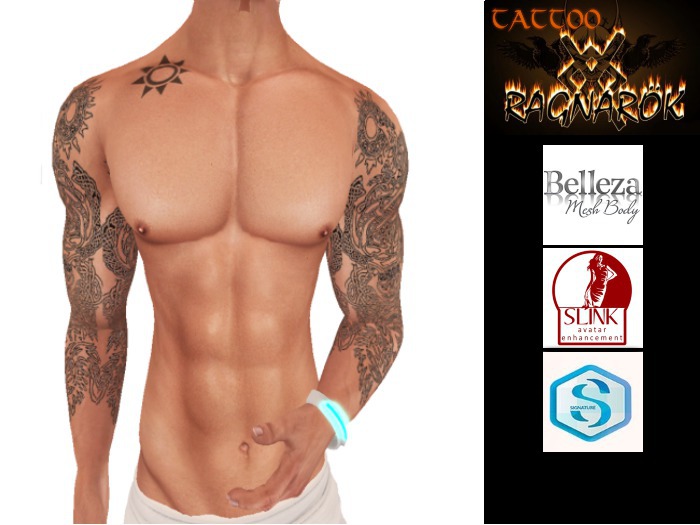 [RAG] Hud Body Masc - Tattoo Tree