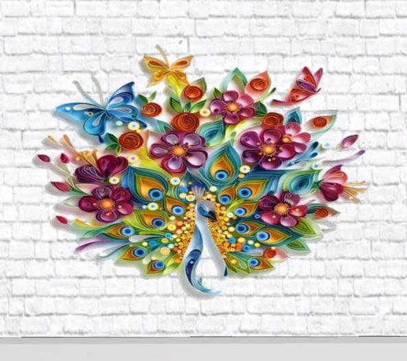 Peacock Wall Decal