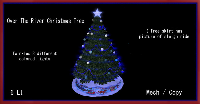 Over The River Christmas Tree
