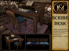 "Moon_Sha" Scribe Desk (Boxed)