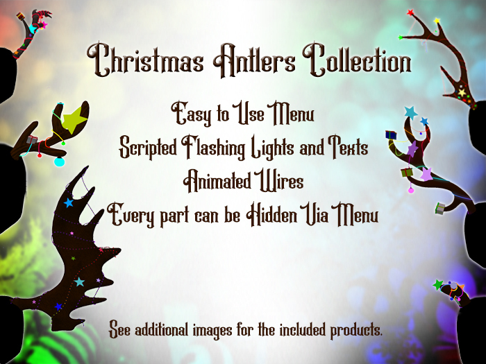 Xmas Antler Set