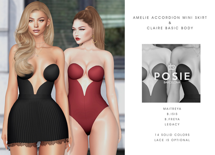 POSIE - Claire Basic Body .FATPACK