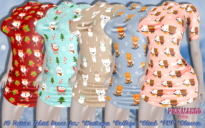 *Pink Mango* Avery Tshirt Dress