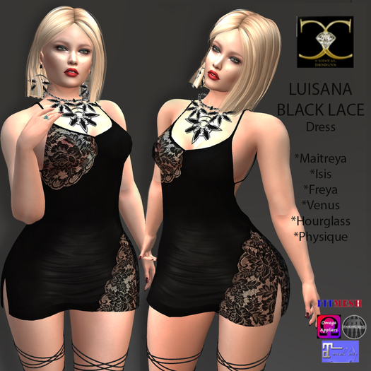 LUISANA BLACK LACE