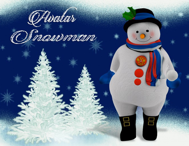 InStyle -AVATAR Russian Snowman - Super snowball  gift