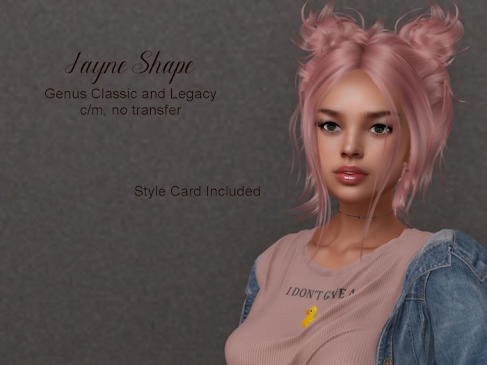 Jayna Shape for Genus Classic and Legacy