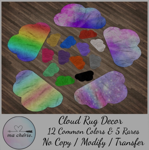 -{ Ma Cherie }-   Cloud Rugs - Yellow
