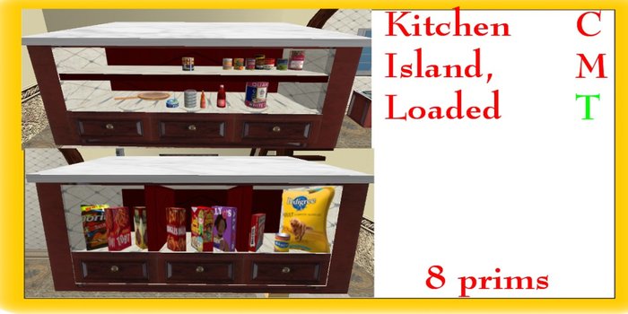 Kitchen Island-loaded [8P boxed]