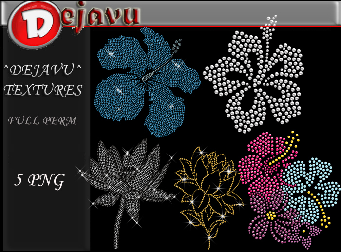 ^^Dejavu^ Full Perm Rhinestone Flower Png 01