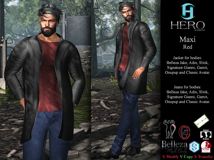 HERO - Maxi Outfit Red