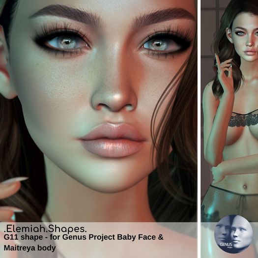 Elemiah.shapes.G11 - for Genus baby face & Maitreya