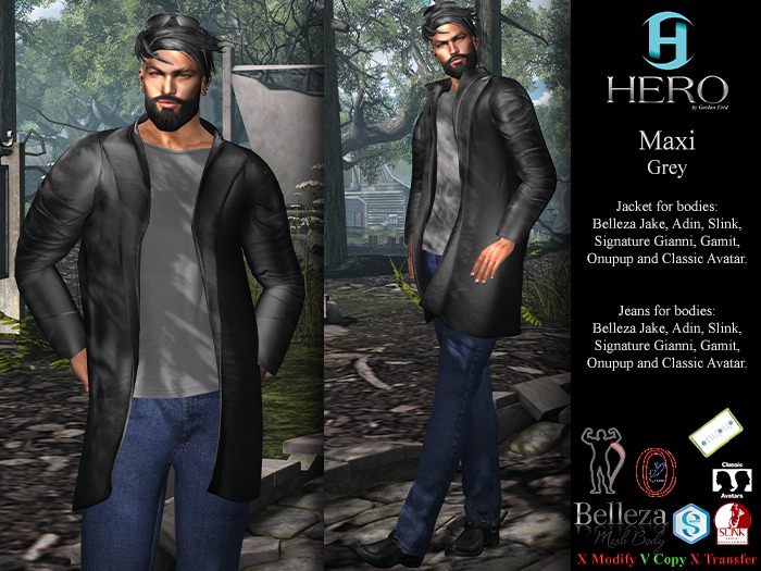 HERO - Maxi Outfit Grey (BOX) (wear)