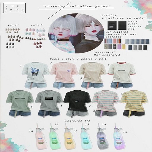 AMITOMO / Minimalism GACHA / 13