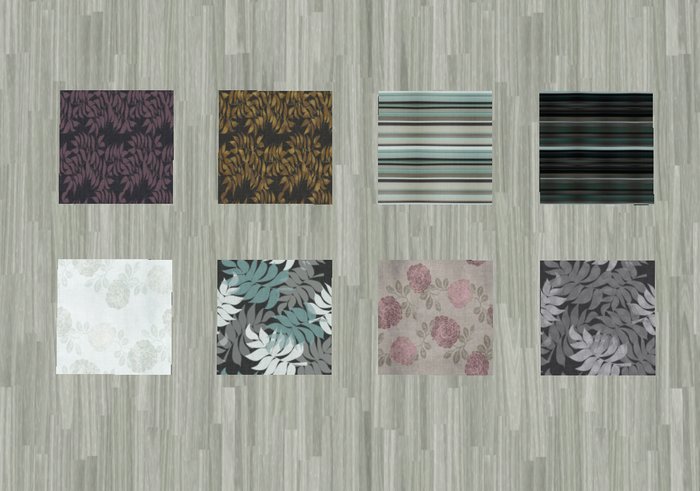 Set of 8 Rugs