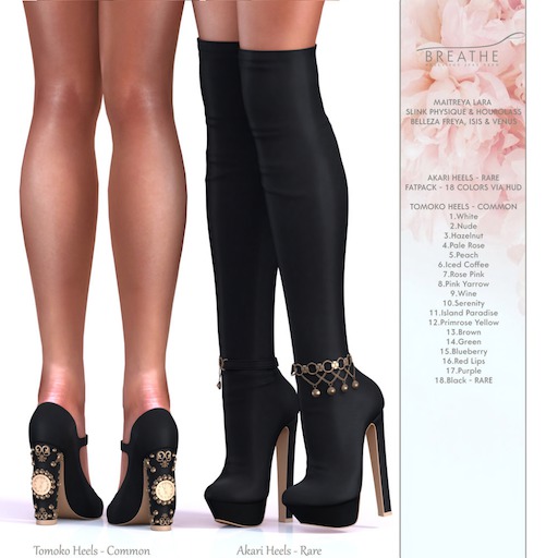 [BREATHE]-Akari Heels-FATPACK-BELLEZA RARE