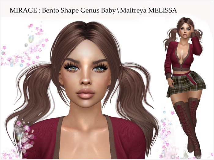 MIRAGE : Bento Shape Genus Baby\Maitreya MELISSA