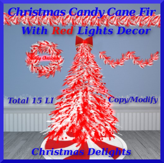 Christmas Decor Group Candy Cane