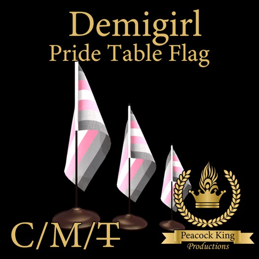 (PKP) Demigirl Table Flag