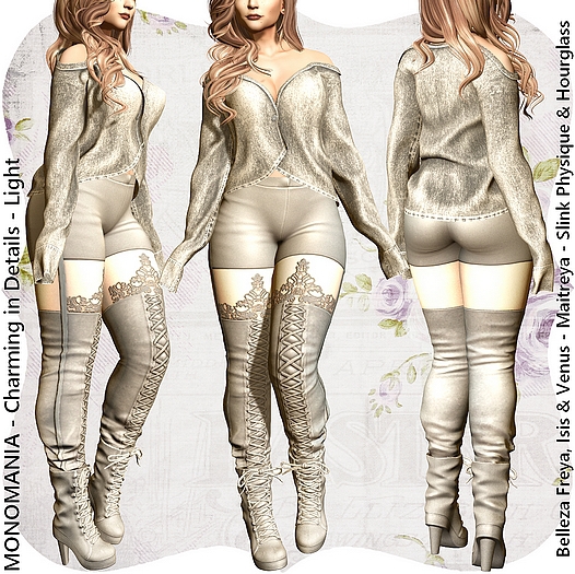 MONOMANIA - Charming in Details - Light (add me)