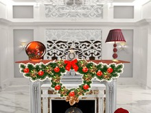 ADL CHRISTMAS FESTOON GARLAND B