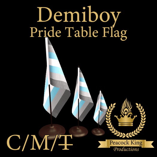 (PKP) Demiboy Table Flag