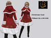 rg red christmas coat