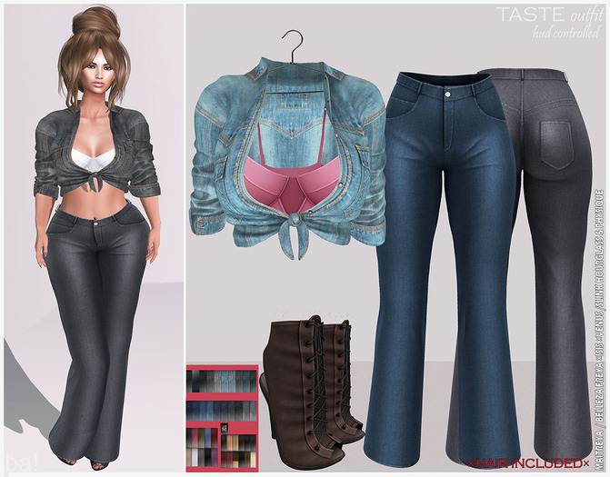 ★TASTE Outfit HUD Controlled!★
