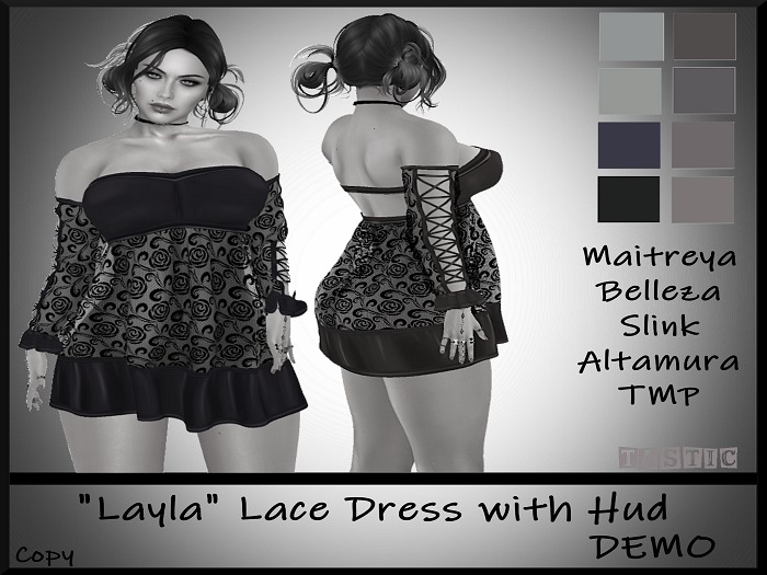 Tastic-Layla Lace Dress -Demos