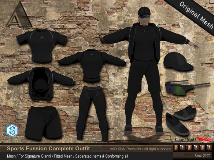 Signature Fussion Sports Outfit AdiXXioN