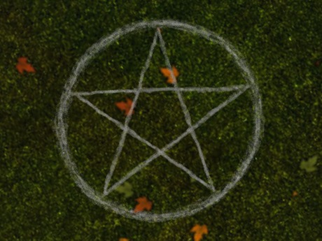 Second Life Marketplace - Salt Circle Pentacle for Rituals