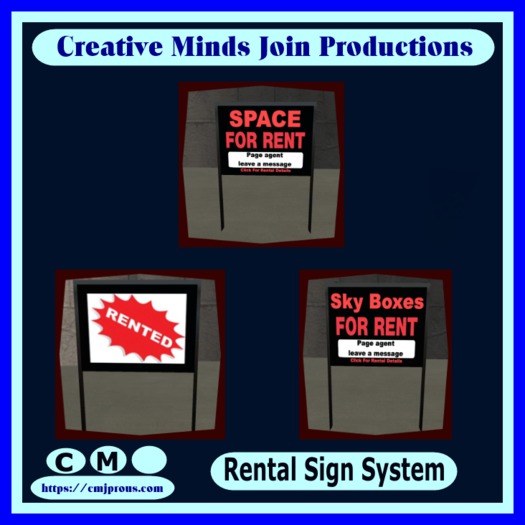 Rental Sign System
