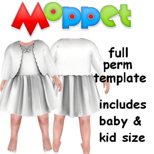 Moppet FULL PERM Dress 26 Template