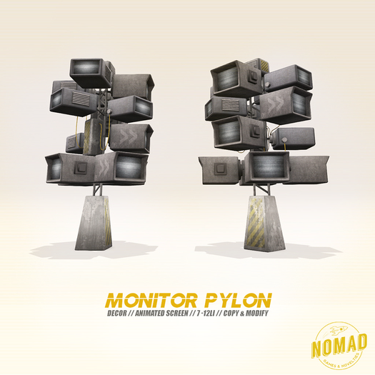 NOMAD // MONITOR PYLON