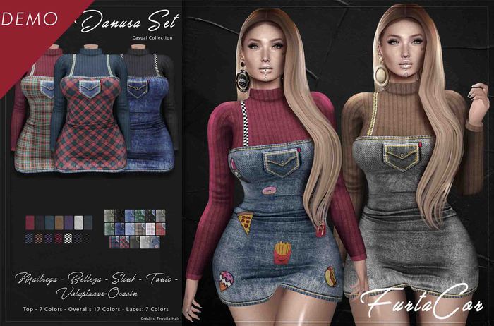 :::DEMO:::[FurtaCor Female] Danusa Set